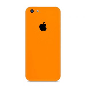 Skin Portocaliu Mat iPhone 5c