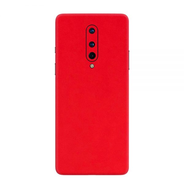 Skin Roșu Mat OnePlus 8
