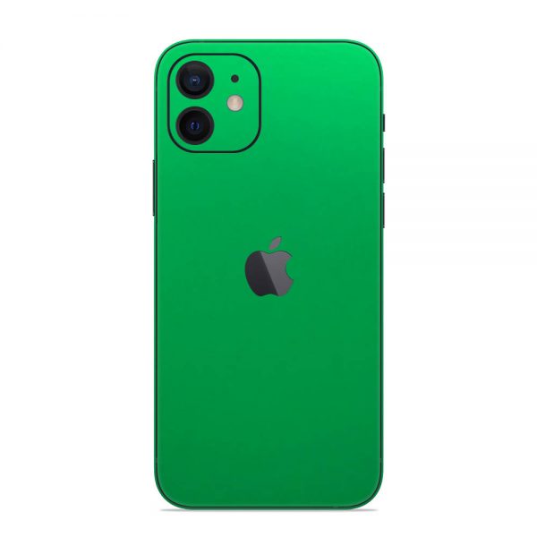 Skin Crom Verde Mat iPhone 12