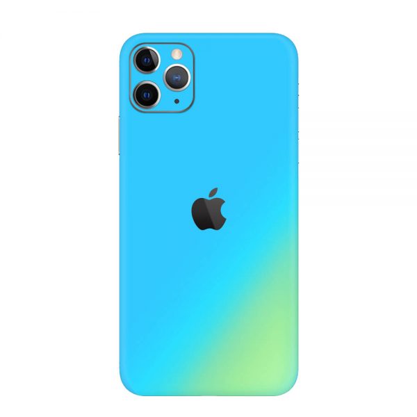 Skin Cameleon Bleu Auriu iPhone 11 Pro / 11 Pro Max