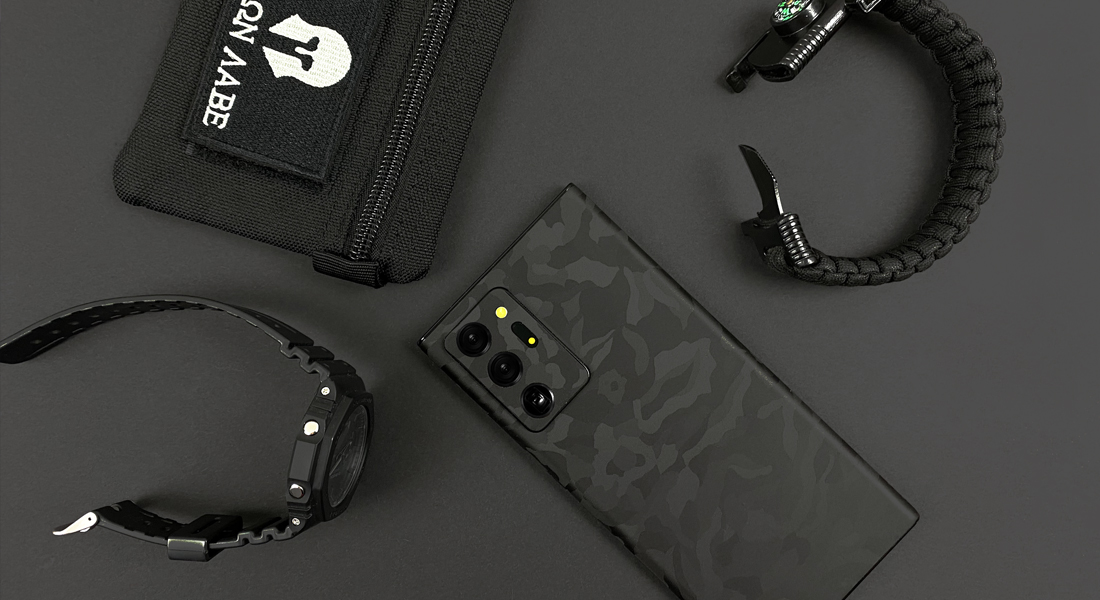 Shadow Black - Skin Camuflaj Samsung Galaxy Note 20 Ultra