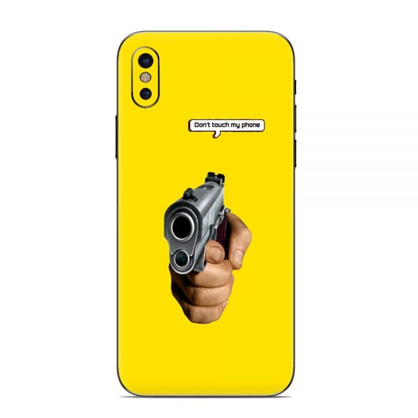 Skin Don't Touch My Phone iPhone X / Xs / Xs Max