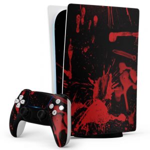 Folie Skin Blood Bath Consolă și Controller Sony PlayStation 5 (PS5) Digital Edition / Disc Edition