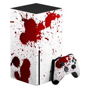 Folie Skin Blood Splash Consolă și Controller Xbox Series X