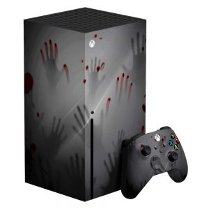 Folie Skin Bloody Hands Consolă și Controller Xbox Series X