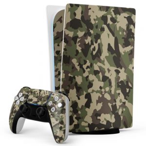 Folie Skin Camo Consolă și Controller Sony PlayStation 5 (PS5) Digital Edition / Disc Edition