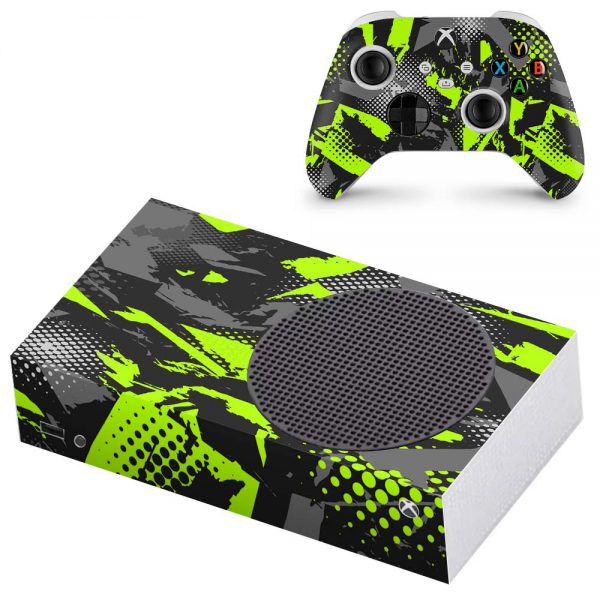 Folie Skin Grunge Consolă și Controller Xbox Series S