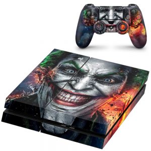Folie Skin Joker Consolă și Controller Sony PlayStation 4 (PS4)
