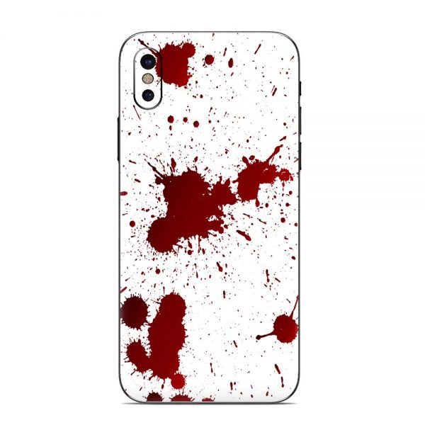 Skin Blood Splash iPhone X / Xs / Xs Max